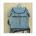 Blue Paisley Backpack with Canvas Lining - Ready to Ship