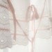 Kitchen Apron Child Girl Soft Pink Pure White Eyelet Lace French Shabby Cottage Fine Linens