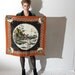 etienne aigner equestrian scarf. 100% silk