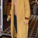 Vintage Mustard Long Duster Coat Western Duster Coat Mustard Color