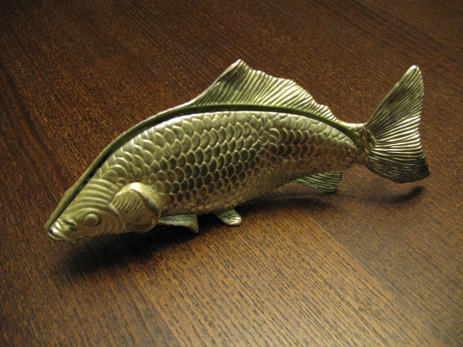 Vintage Silver Plated Fish Napkin Holder