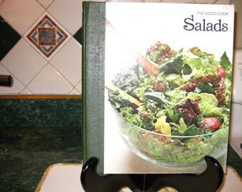 Vintage The Good Cook Salads Cookbook - The Good Cook Series - Instructional Cookbook - Time Life Books - Salads Cookbook - Vintage Cookbook