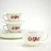1960s Fire King Primrose cups, saucers and plates for 3