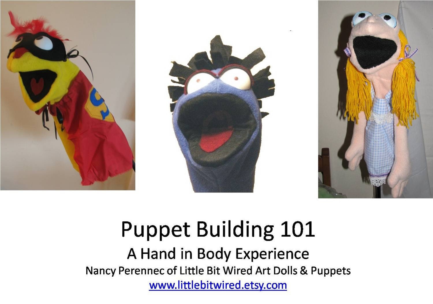 Puppet Pattern PDF ONLY Make your own puppet