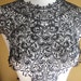 Venice applique black color