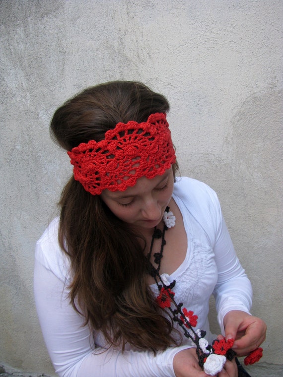 Download Crochet Headband Crochet Lace Hair Accessories Hand Crochet