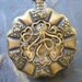 SALE ----- Steampunk Captain JACK SPARROW pocket watch key Necklace locket pirate Victorian locket pendant charm