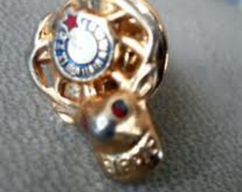 Vintage GOLD BPOE and American Legion Men's Lapel PINS