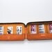 Vintage English Leather Business Card Holder Repurposed Case for MOO Cards