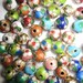 Cloisonne Beads - Mixed Variety - 10mm 16 Beads