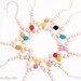 Handmade Teething Ring - cotton and raw wood - CHOOSE YOU COLOR