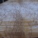 SALE Vintage collectible large tablecloth 60"x80" and 6 napkins 16"x16"designed by VERA with original sign on each piece.100% cotton.New