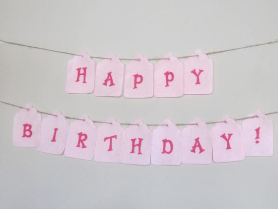 Items similar to DIY Happy Birthday Banner Kit SALE in 