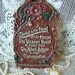Vintage Wall plaque Christ is the unseen guest dining/kitchen