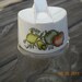 Retro Gemco glass syrup dispenser vegtable spice of life design
