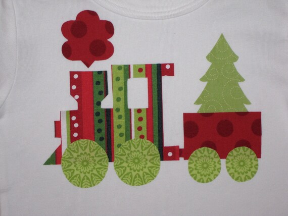 train christmas shirt