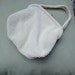 1950's Corde Bead Ivory Purse. SALE 25% off