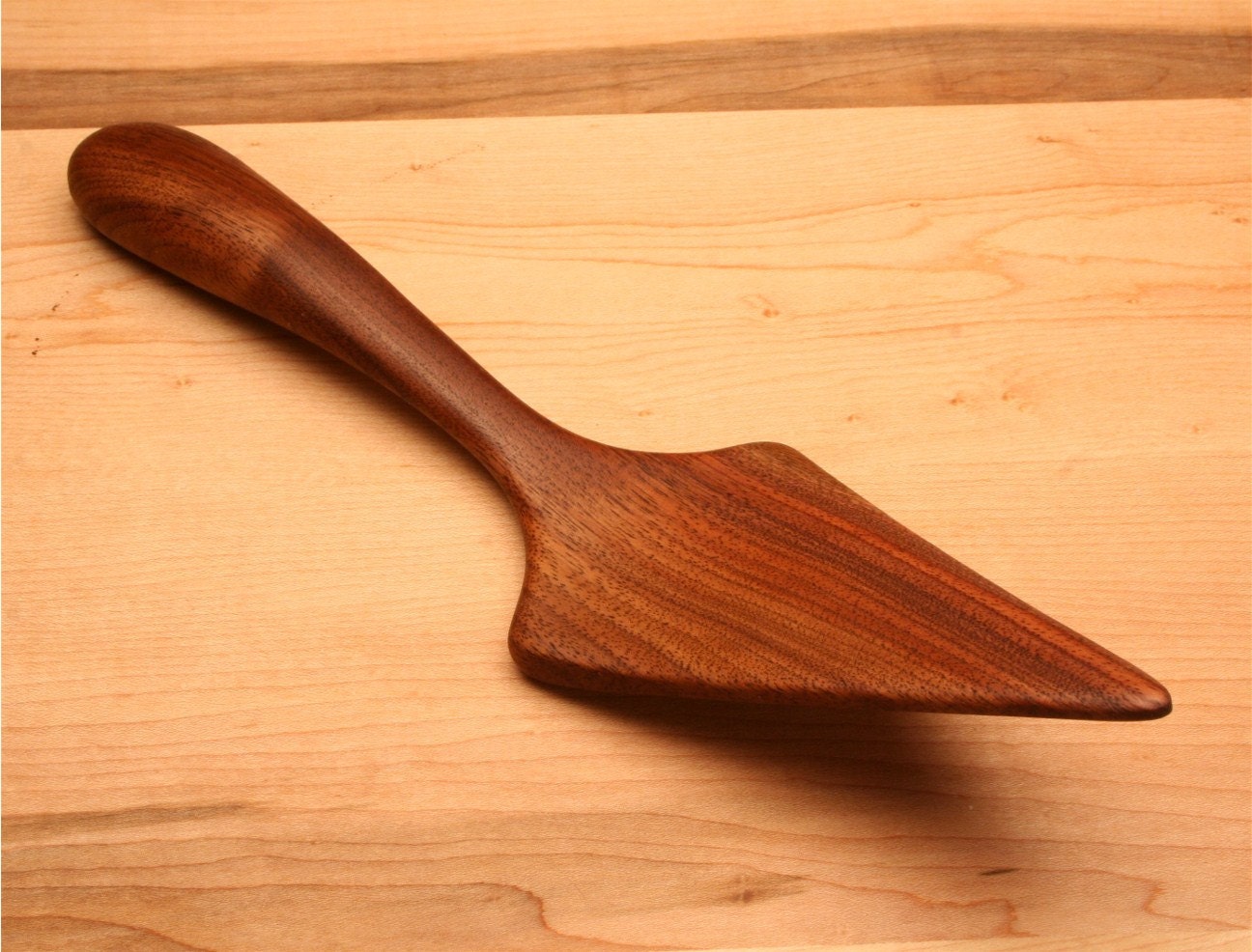 Wooden spatula pie server Cake server Pie Serving Utensil