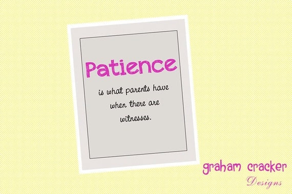 Items similar to Patience 8x10 Wall Art Digital Print on Etsy