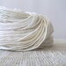 Handspun Luxury Yarn SILKEN SNOW 104m Milk, Silk and Bamboo