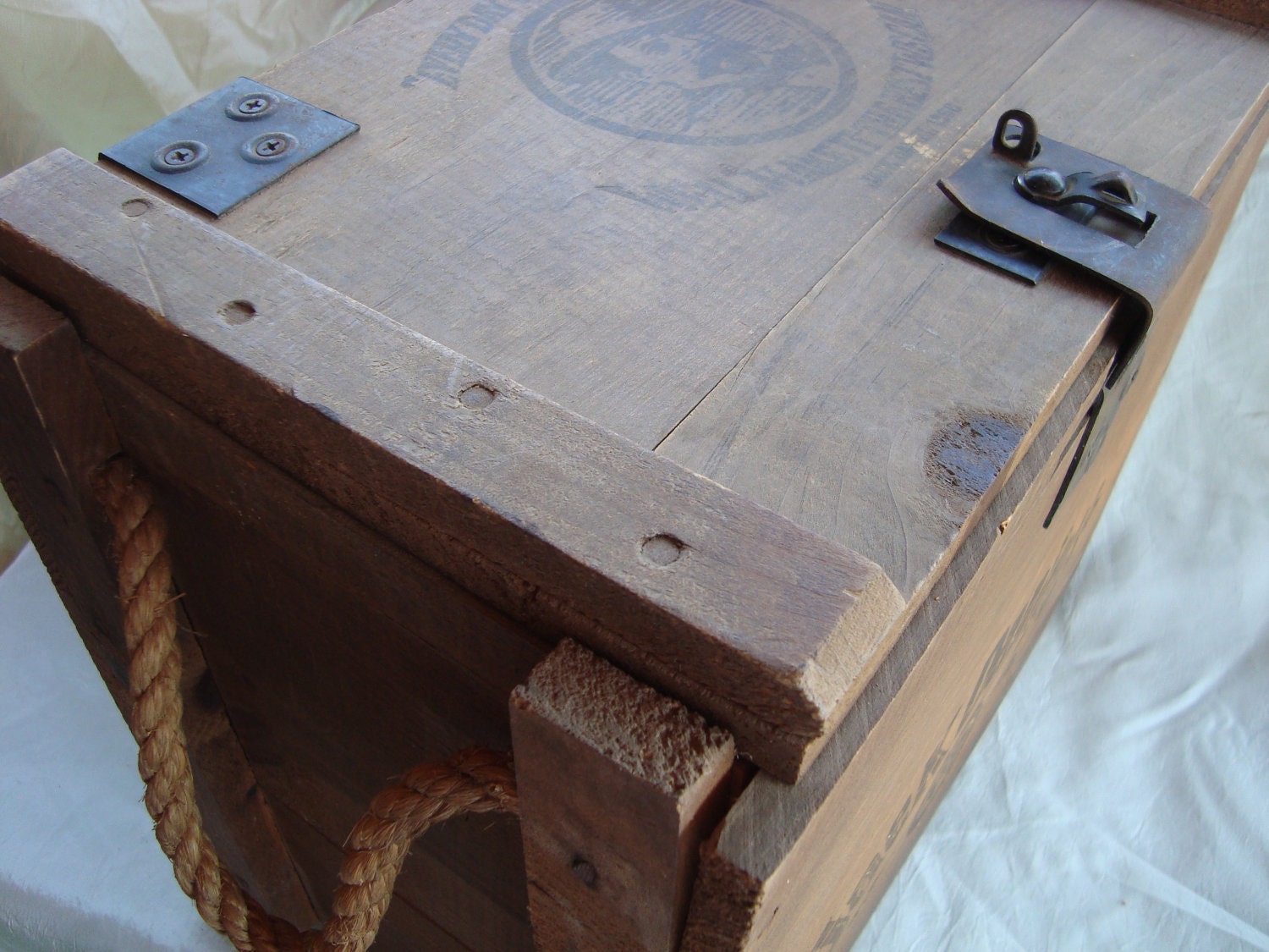 Very Rustic Jack Daniels Wooden Box