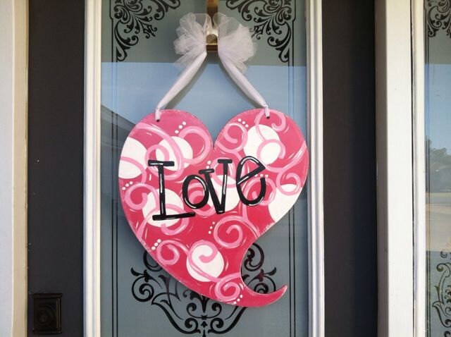 Valentines Day Door Hanger