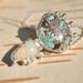 Turquoise Sterling Silver Necklace Opal