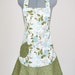 Flirty Apron - Green Gardens