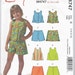 McCalls M4747 UNCUT Children's Girls Tops, shorts, and skort Size B 7-8-10-12