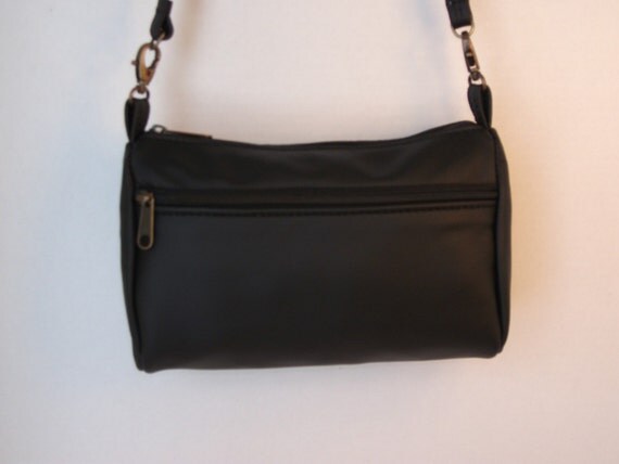 Black Leather Purse Small Leather Purse for Women Crossbody