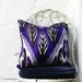 Silk Ikat Throw Pillow