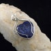 Lapis Lazuli Wire Wrapped Heart Pendant