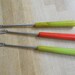 Reserved for Wilma Vintage Kitchen Utensil 3 PICKLE FONDUE Fork BAKELITE Handles Group of 3 Kitchenware