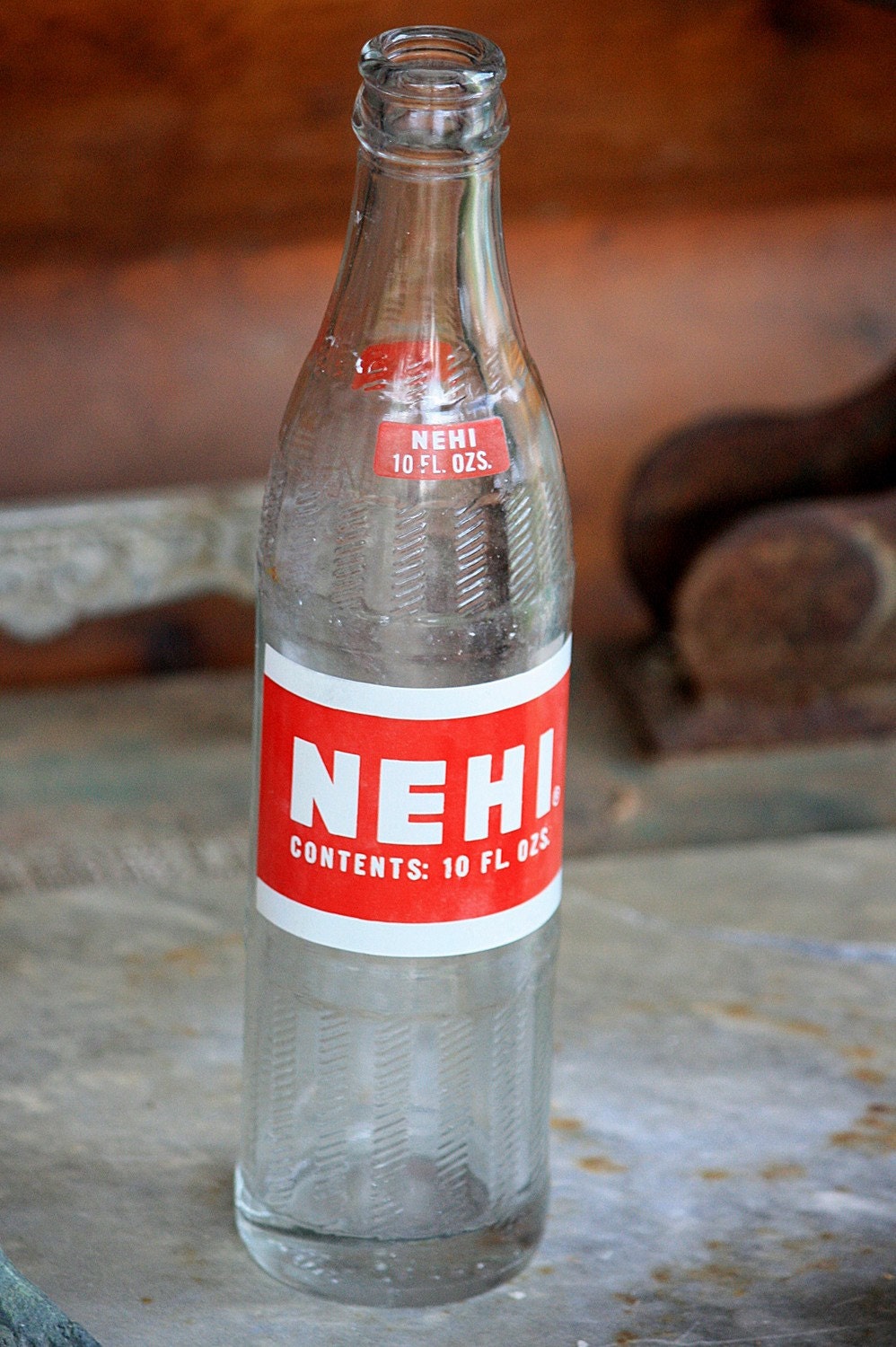 Vintage Nehi Soda Bottle