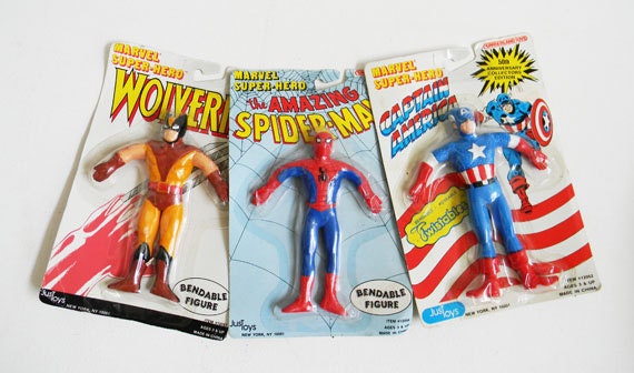 marvel bendable figures