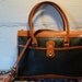 Dooney & Bourke Vintge Large Leather Satchel - Purse - Handbag - Crossbody - doctor bag