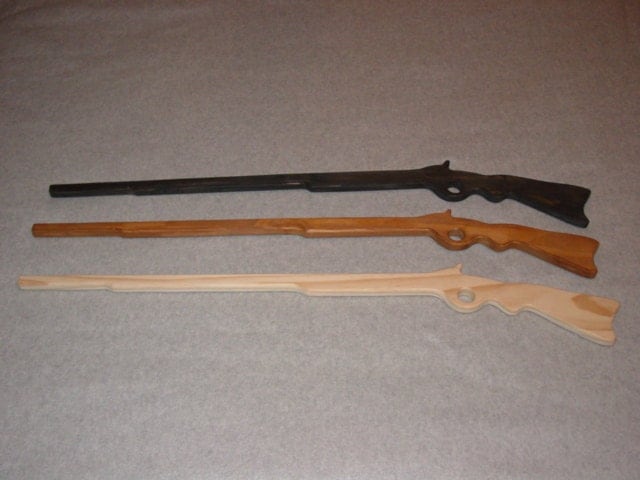 Wooden Toy Rifle