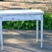 Desk/Table white Distressed Finish
