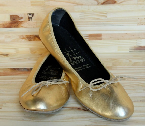 classic leather ballet flats