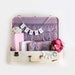 Large white suitcase, flat stackable suitcase, wedding card box