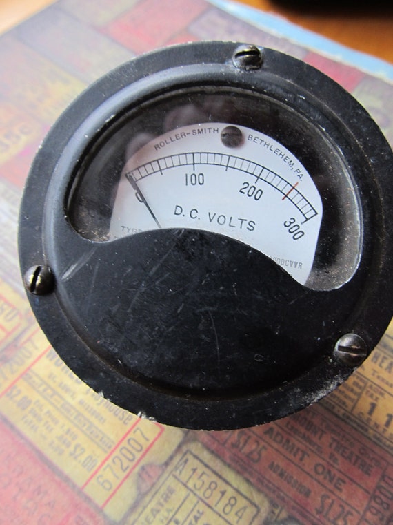 Vintage Voltage Meter