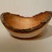 Holiday Sale Discount Natural Edge Cherry Wood Bowl Hand Turned Wood Bowl Live Edge Wood Bowl Cherry Wood Salad bowl Wood Bark Dough Bowl