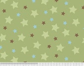 End of Bolt Riley Blake Mod Tod Green Star 20 inches