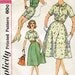 1960's Women's Blouse, Shorts and Skirt Simplicity 3476 Size 18 1/2 Bust 39 Factory Folded