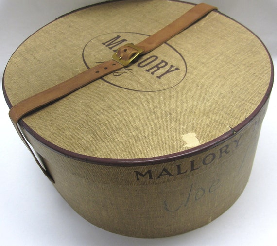 Vintage Mallory Hat Box