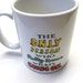 Vintage Hallmark Coffee Cup Funny Mug " The only person who really knows whats going on " Office Humor