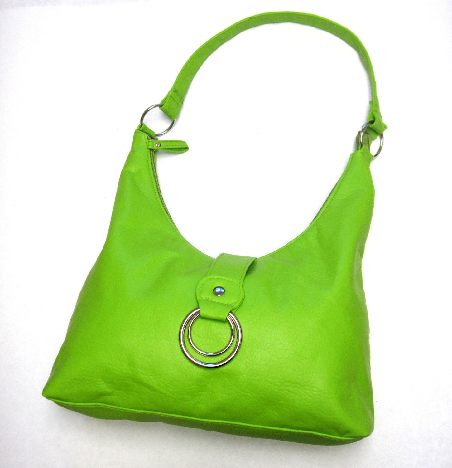 Summer Fashion Lime Green Hobo Purse Handbag