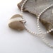 Beach Stone Heart Rock - DARLING Necklace by StoneAlone - Beach Stone Jewelry, Valentine Gift