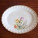 Small Floral Platter, Golden Ware Sebring, Tulips