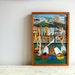 Painting, Boats in Brazil by Regina Lucia, Nautical Home Decor